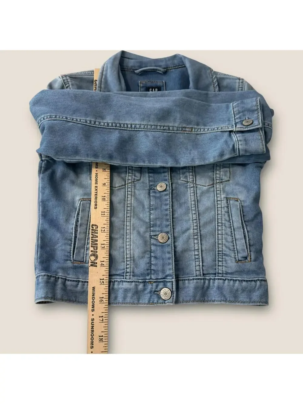 GAP Denim Girl's Size Large Light Blue Denim Jacket